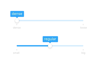 Spacing settings in the prototype for Appsmith's new theming