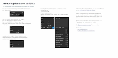 Instructions for producing additional font variants, October 2022